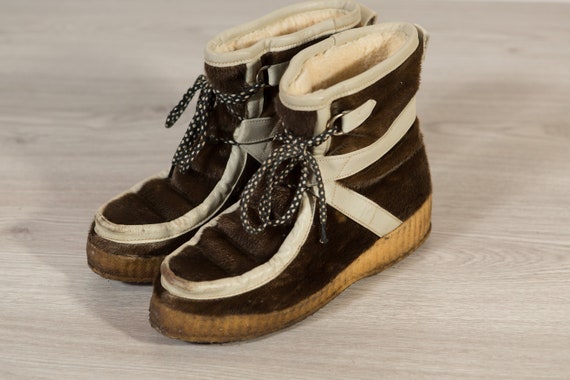 Vintage Inuit Boots - Men's size 9 Arctic Boots -