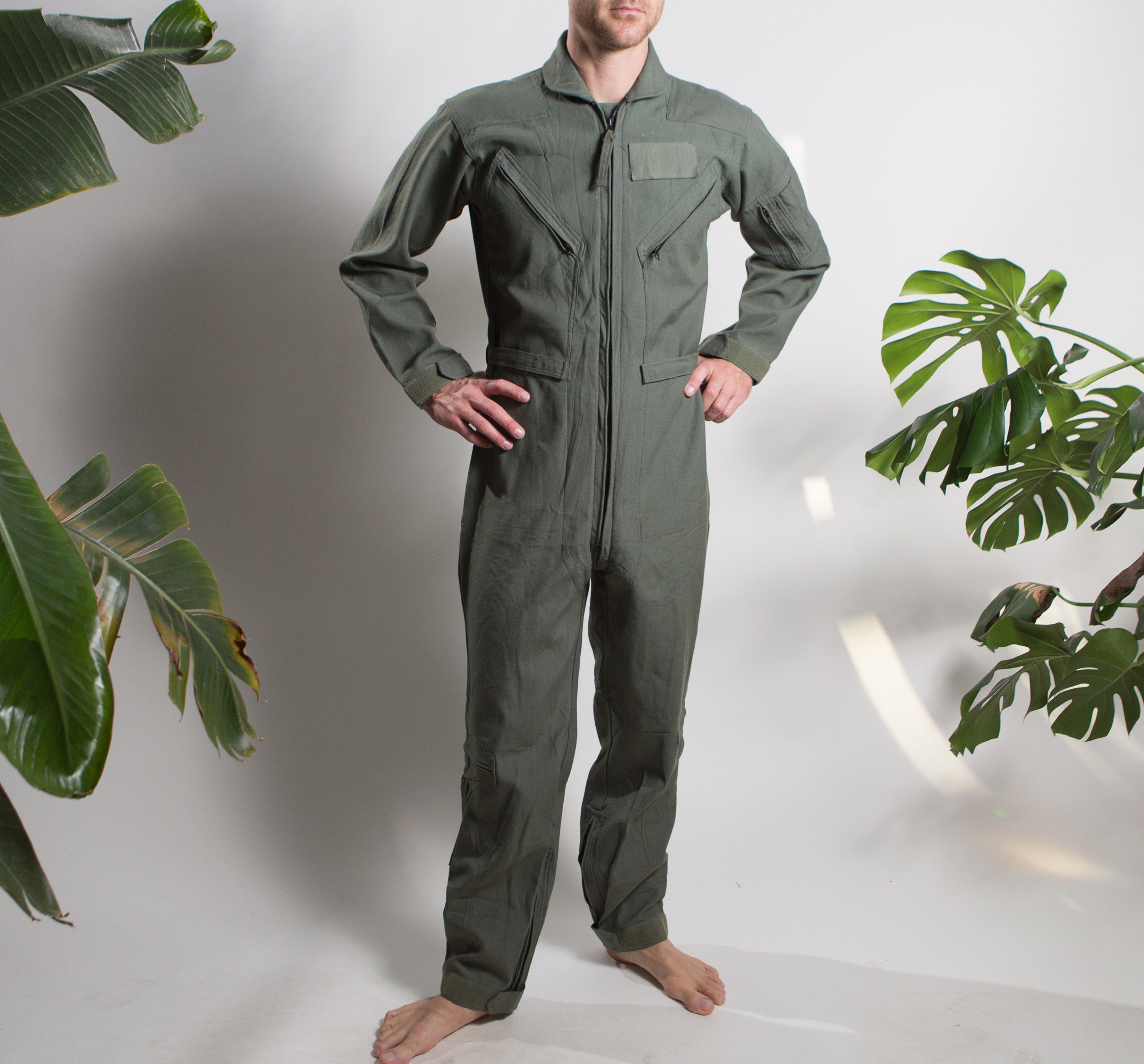 Vintage Green Jumpsuit Chemical Defence Workwear One Piece Onesie Worker's  / Military / Army / Painters / Flight Suit - Etsy