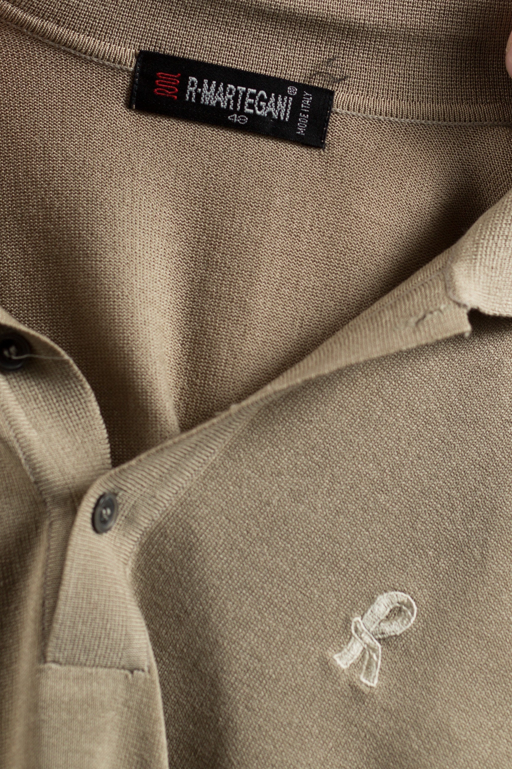 Vintage Men's Golf Shirt Small Size Light Brown Polo Etsy