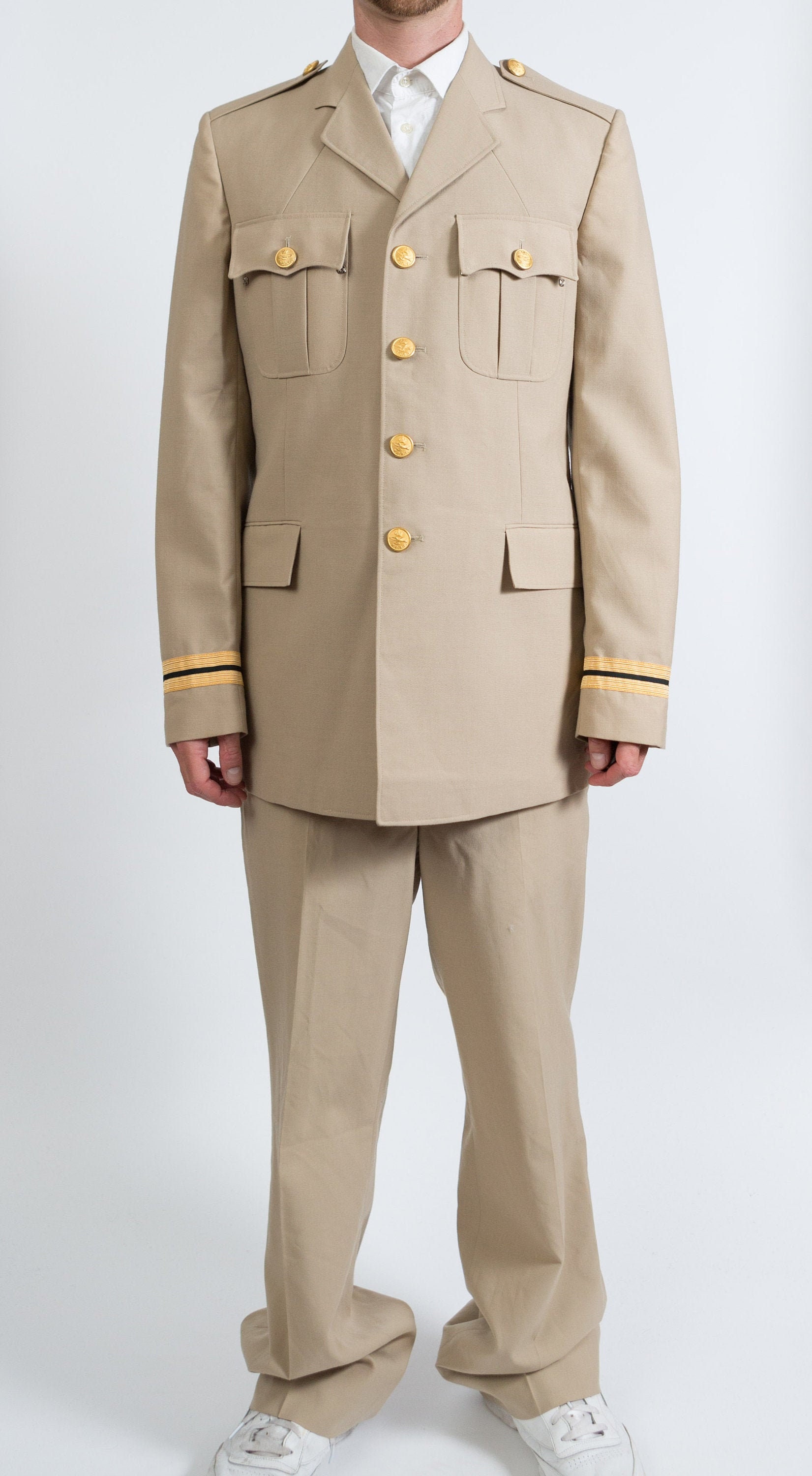 Canadian Military Jacket / Vintage Major-general Mens Beige - Etsy