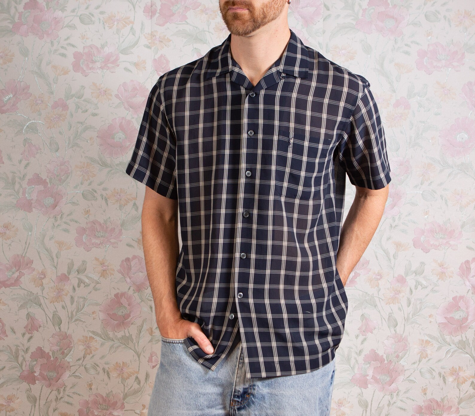 Vintage Yves Saint Laurent Chemise Homme 90's YSL Taille Etsy