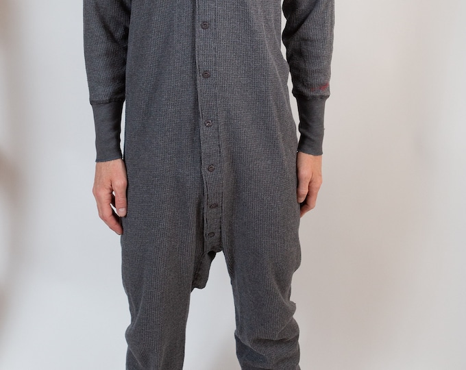 Men's Grey Union Suit / Onesie XL Size Stanfield's Etsy