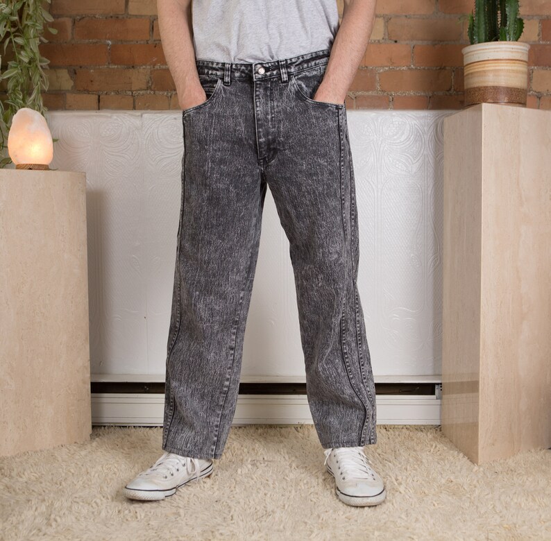 Vintage Acid Wash Jeans 1980