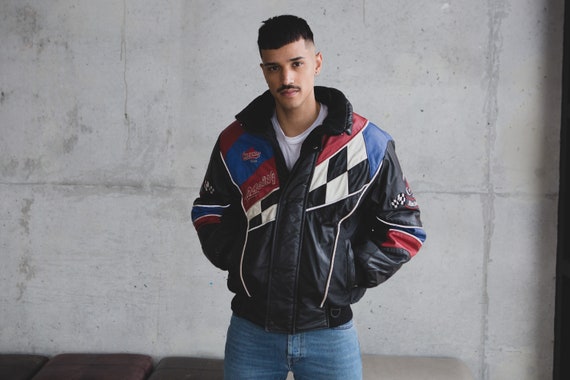 Choko Racing Jacket - Medium Vintage Black Leather