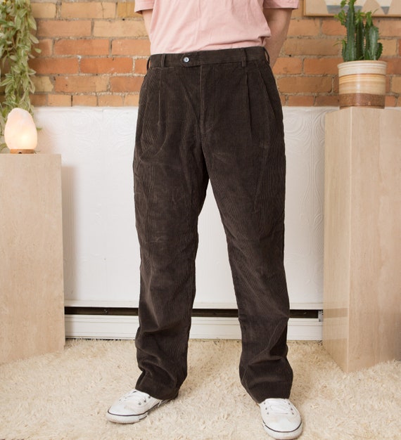 Versace Versus Mens Black Pleated Casual Pants US 32 IT 48