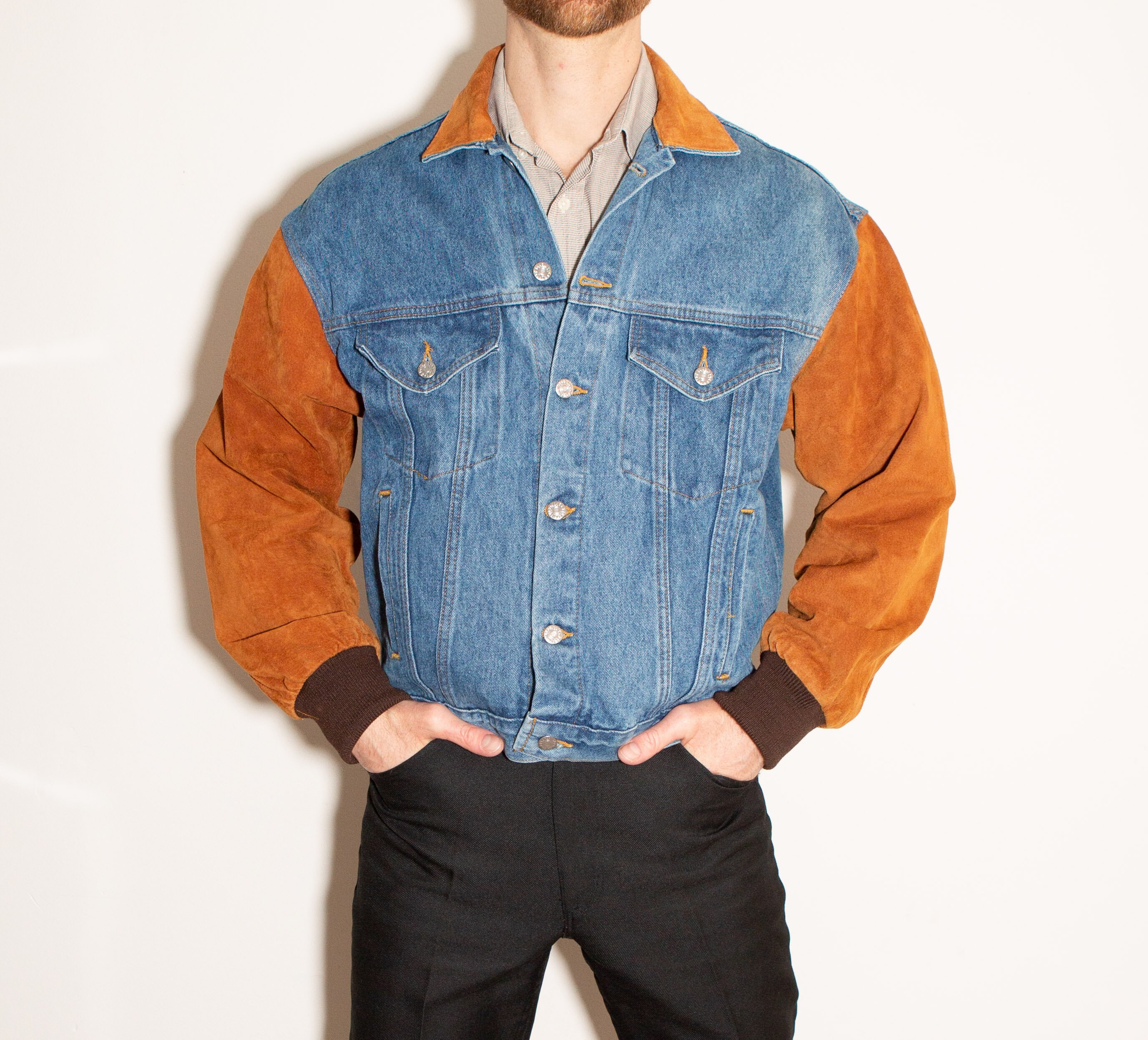 Vintage Jack Daniels Denim Jacket With 