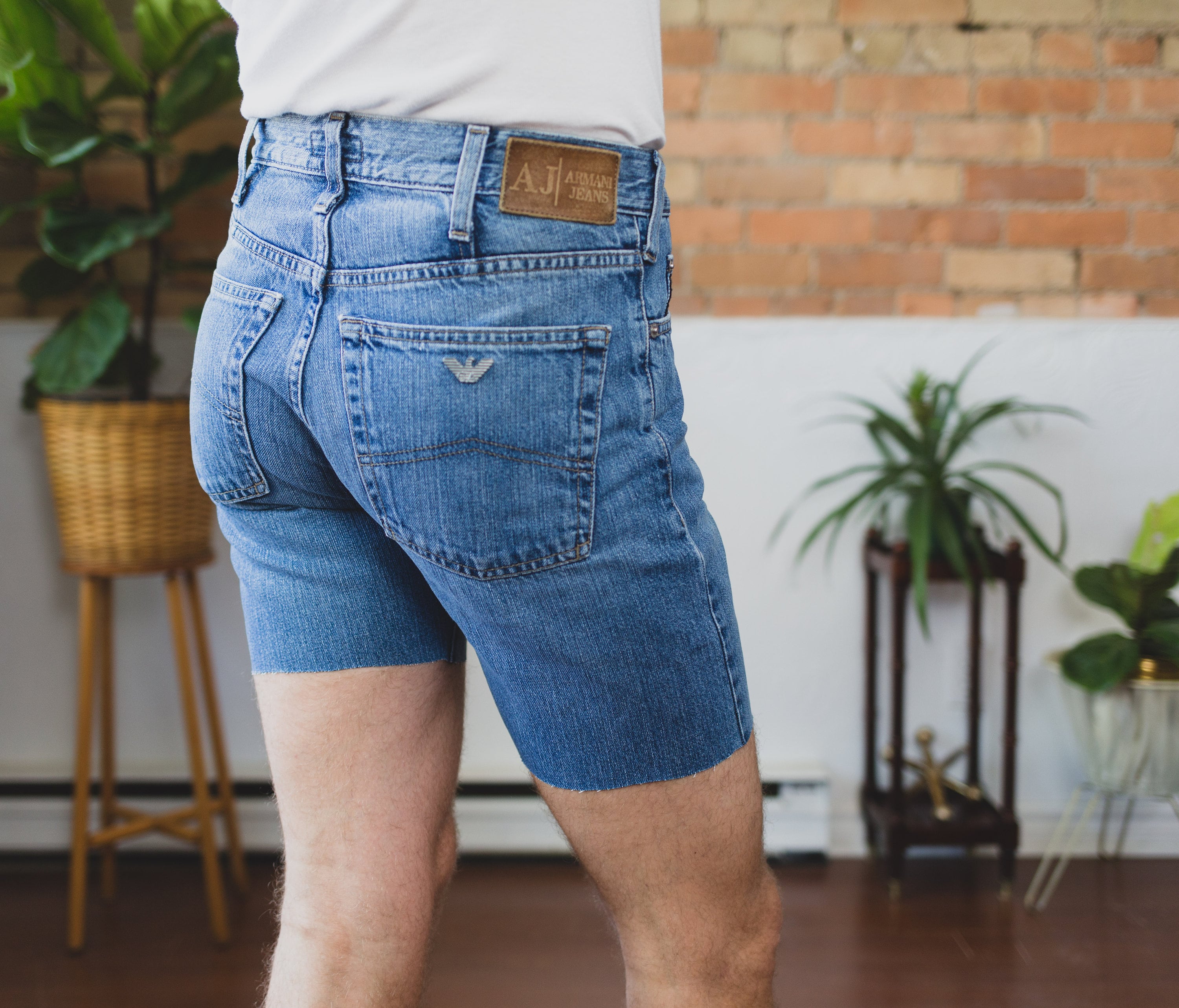 Vintage Armani Shorts Men's 32 Wasit Size Jean Denim Cut - Etsy