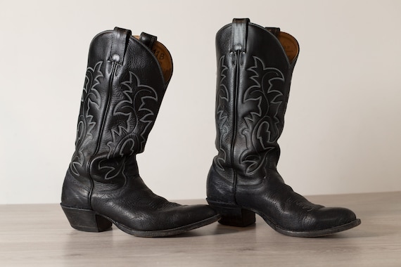 black western riding boots
