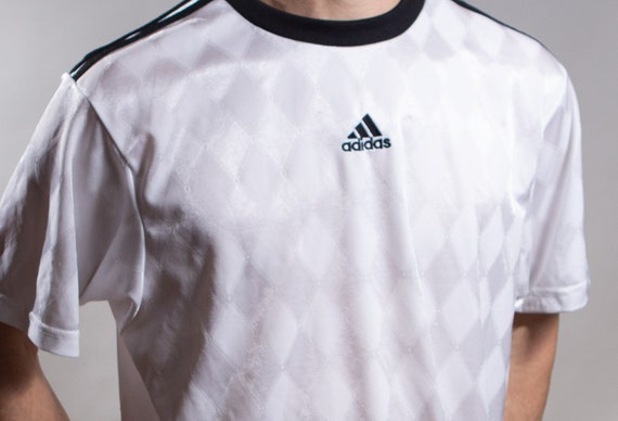 Vintage 90's Adidas Athletic Soccer Jersey / T-sh… - image 1