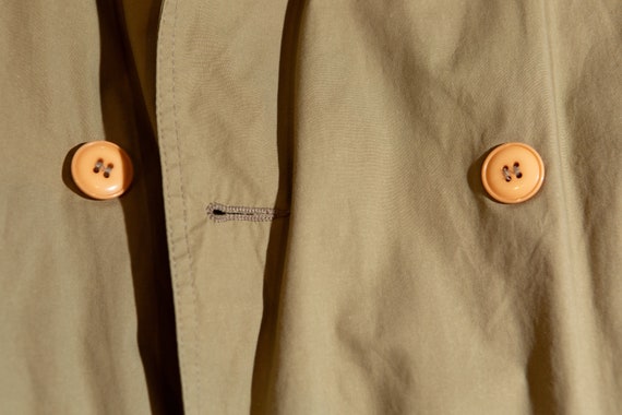 Vintage Valentino Peacoat - 80's Beige Overcoat -… - image 8