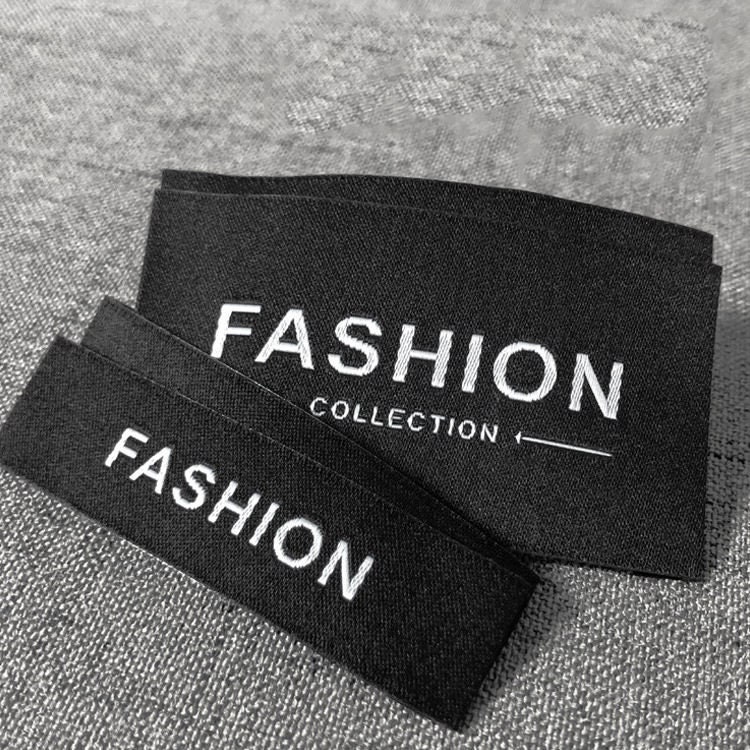 500 Custom Label for Clothing, Fabric Label Custom, Custom Fabric Tags ...