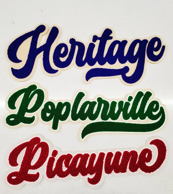 Custom varsity letters 2025