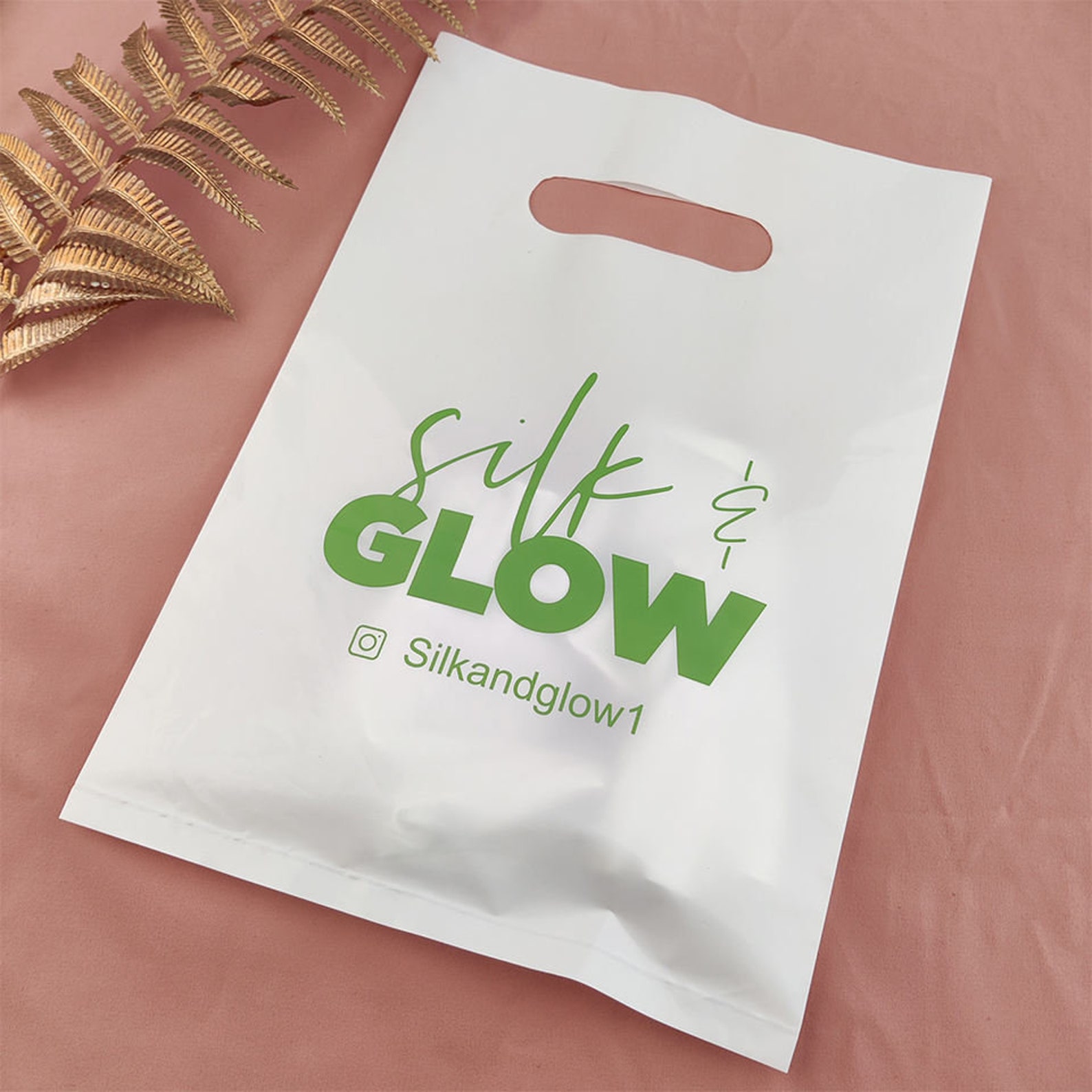 50500 Custom Shopping Bags With Logo for Boutique,personalized Plastic