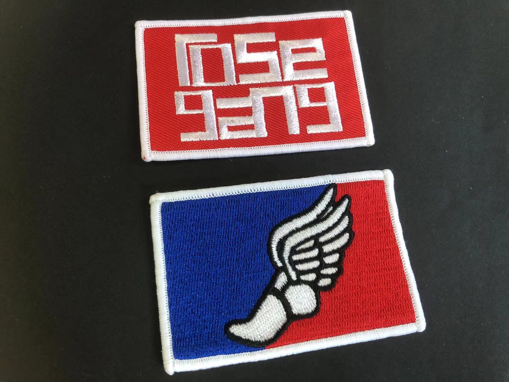 100 Custom Cloth Patches Custom Logo Embroidered Patch Etsy