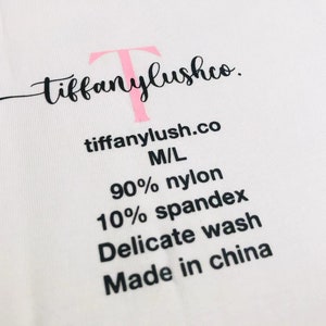 500 Custom Neck labels,Tagless labels, iron on printed labels, Custom Heat Transfer Label