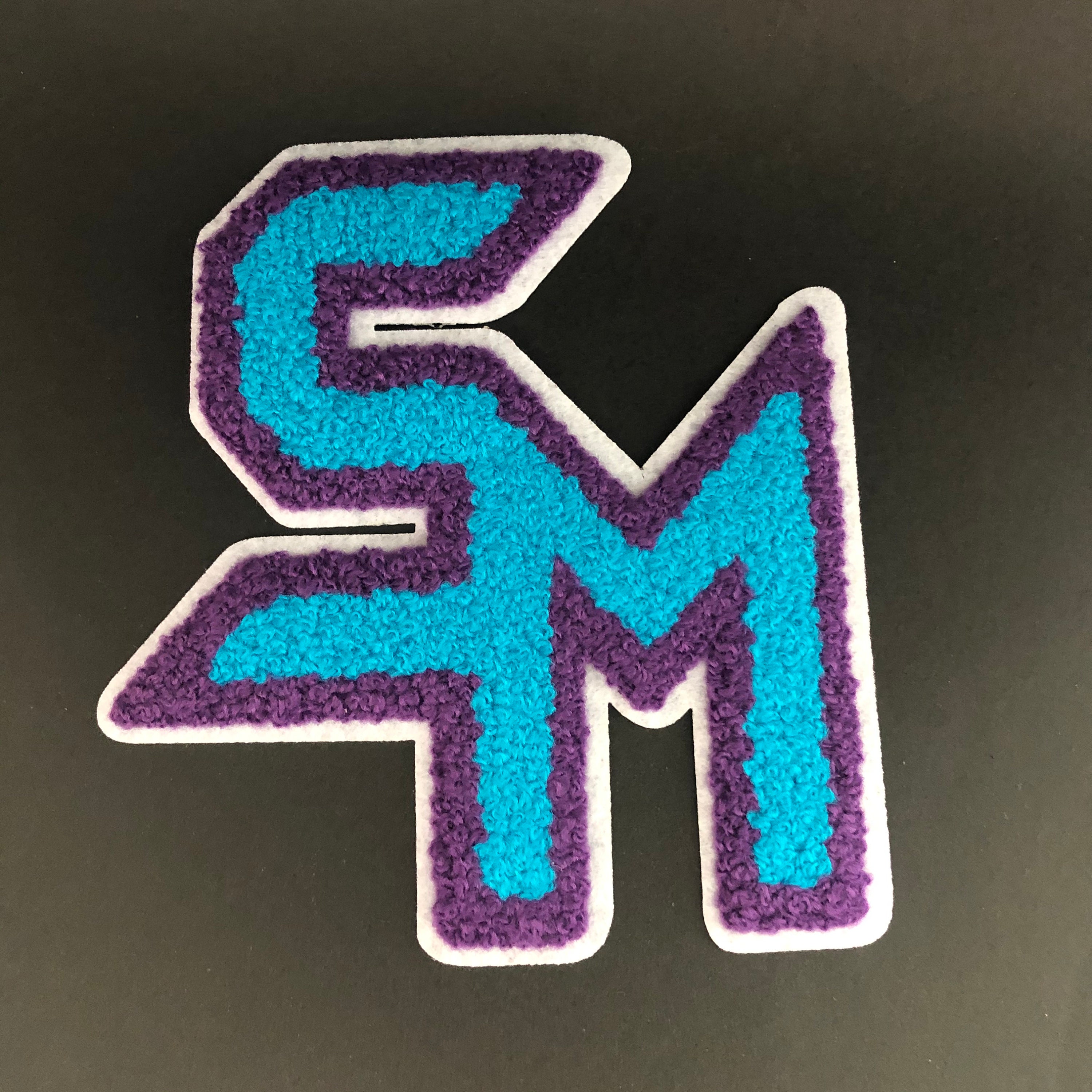 100 Chenille patches letters Varsity Letter Patch Chenille Etsy