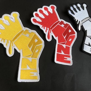10 Custom Embroidered patch, embroidered logo patch, Custom Embroidery Patch for your clothing, custom patches