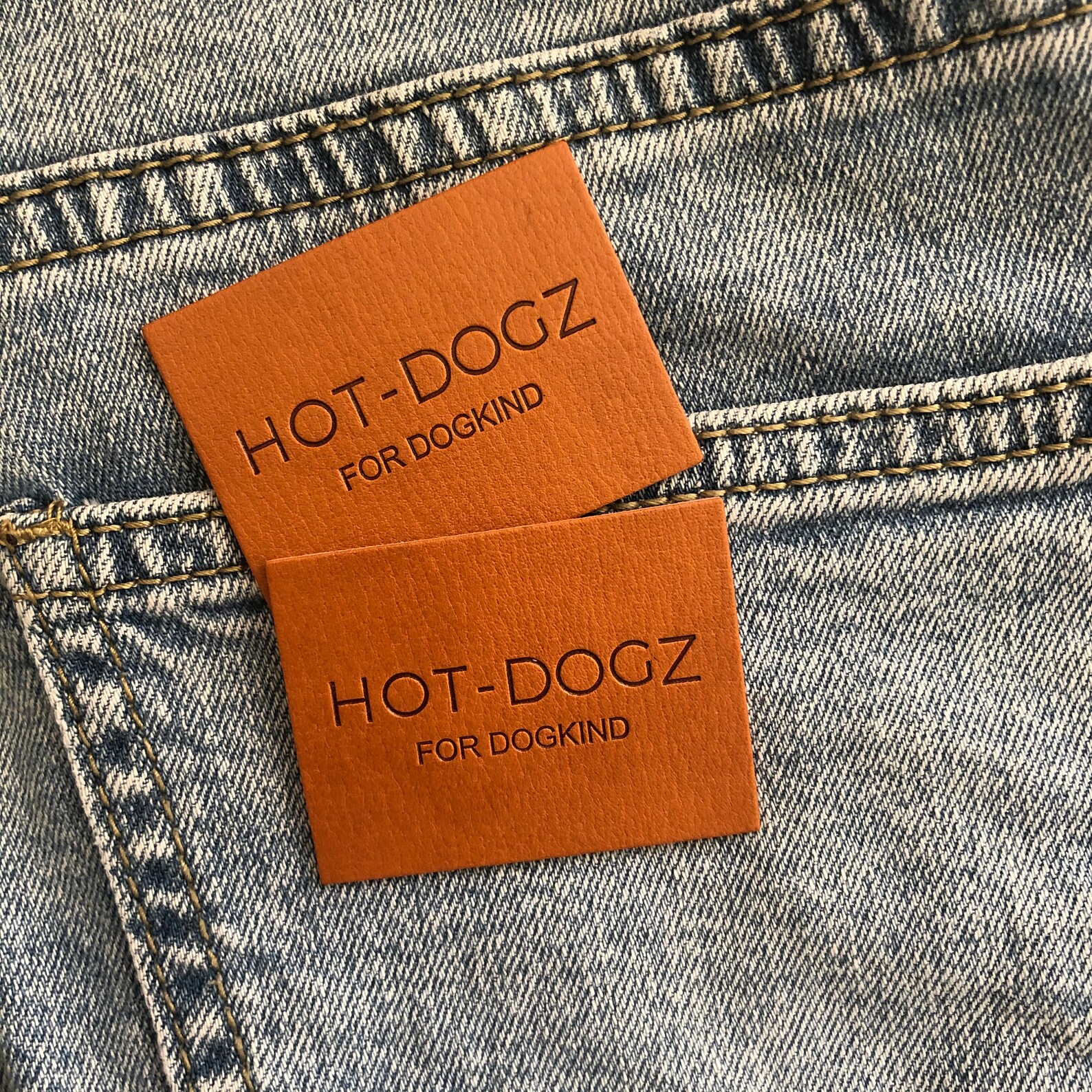 200 Faux Leather Patch, Leather Patch, Custom Faux Leather Patch