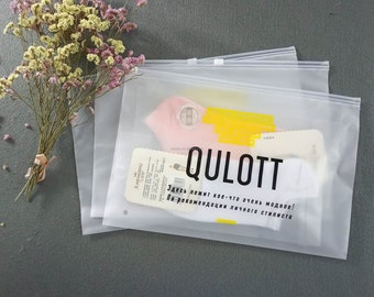 100pcs Custom Printing Zipper Lock zipper plastic bag For Packaging Clothing food cosmetic Electronic Product
