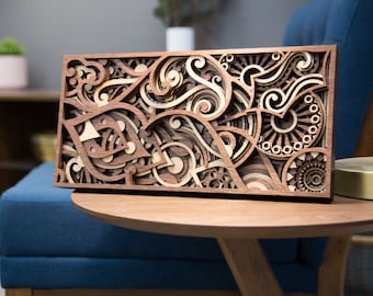 Brother ~16x8 Wooden Wall Art