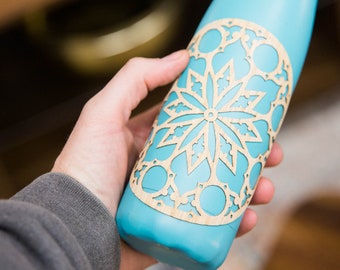 Wooden Sticker 5" - Peel and Stick