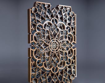 Ansari ~24x16&quot; Wooden Wall Art