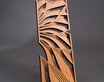 Flow ~16 x 6 Wooden Wall Art