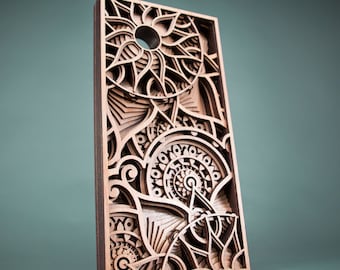 Ambedo ~16x8&quot;  Wooden Wall Art