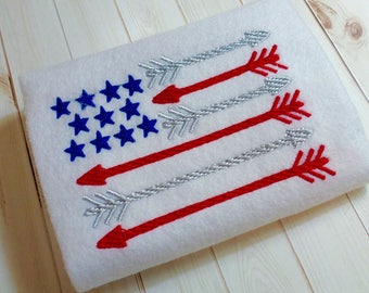 4th of July flag, Independence day machine embroidery instant download design, embroidery flags, embroidery flag design