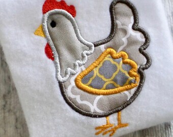 Applique Rooster, machine embroidery, instant download, embroidery rooster, embroidery design, applique design