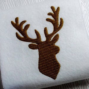 Embroidery deer head machine embroidery instant download, deer hunting head, deer design,