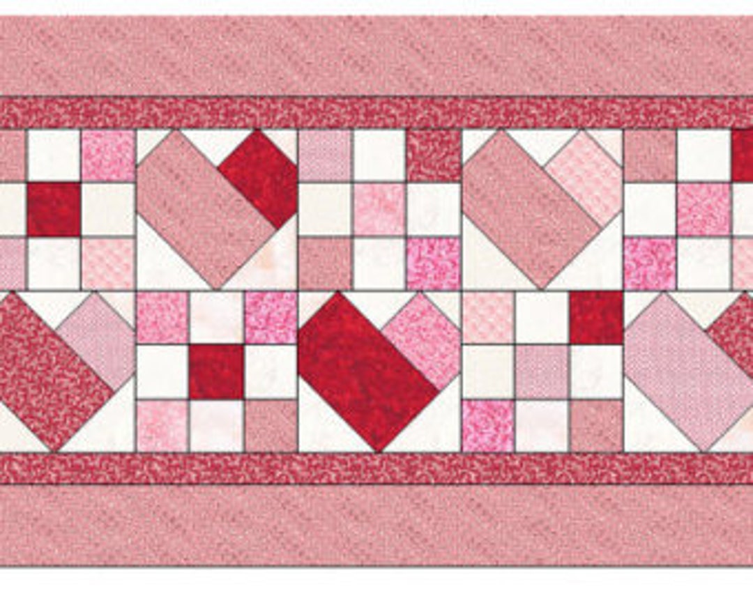 Scrappy Heart Pdf Instant Download Pattern Valentines Day