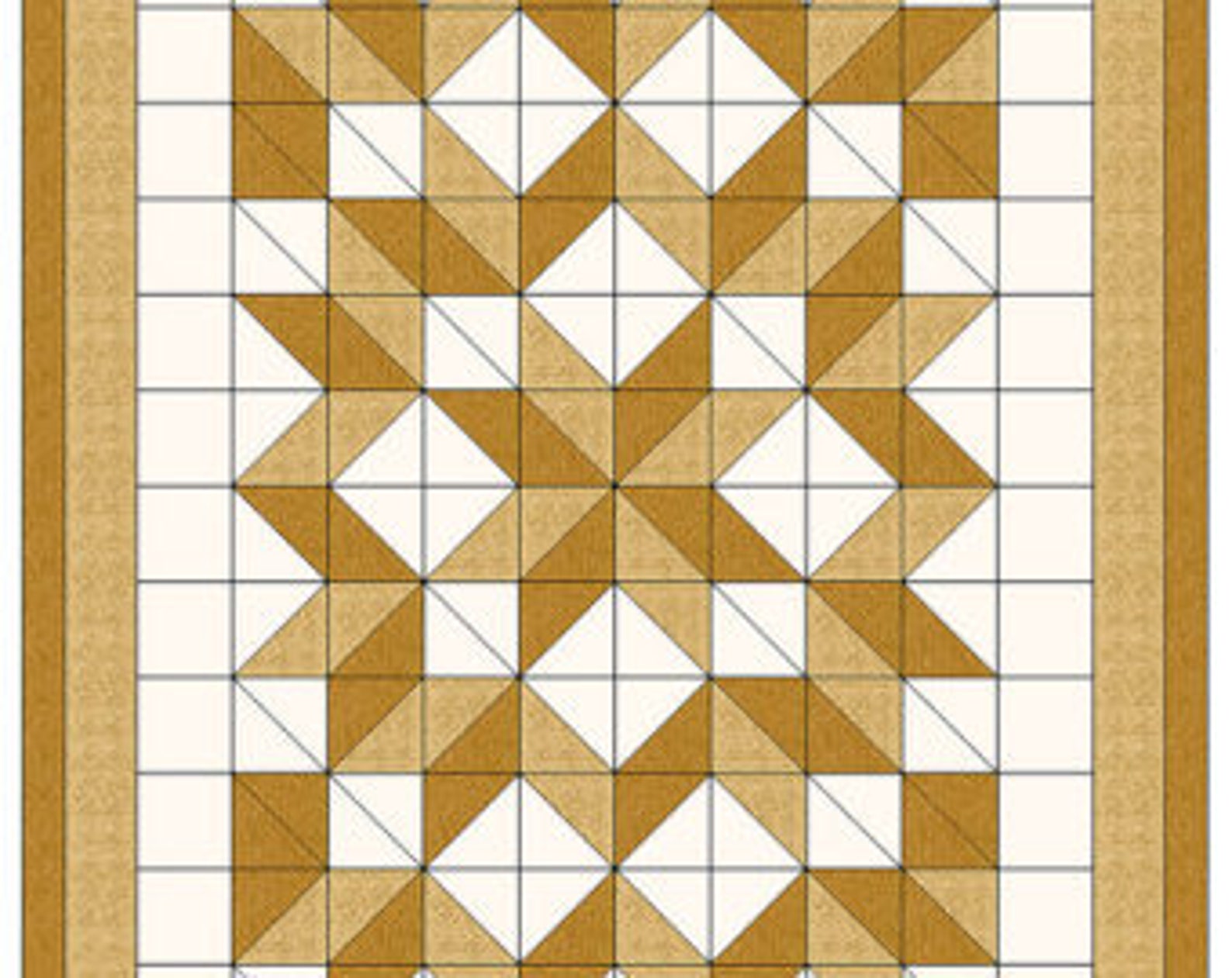 Carpenters Star quilt pattern pdf instant download load | Etsy