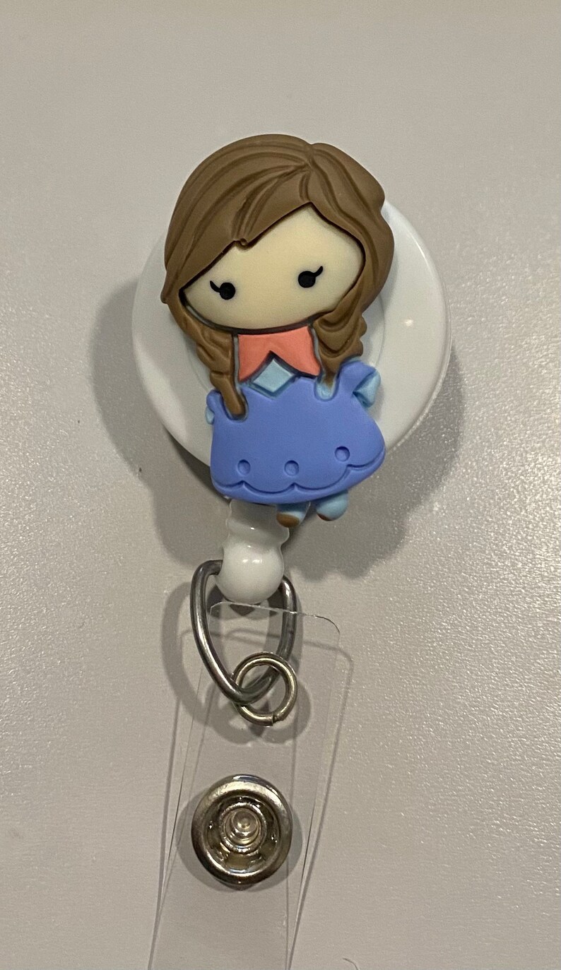 Princess Inspired Characters Alligator Clip Badge Reel Etsy