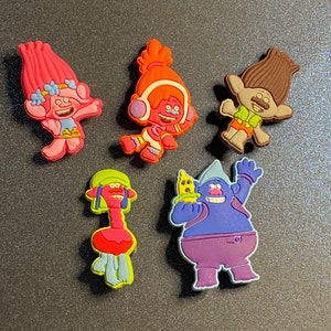 trolls crocs charms