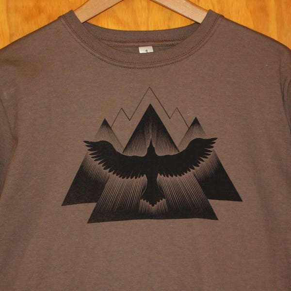 Ascent of the Raven: Organic Cotton T-Shirt