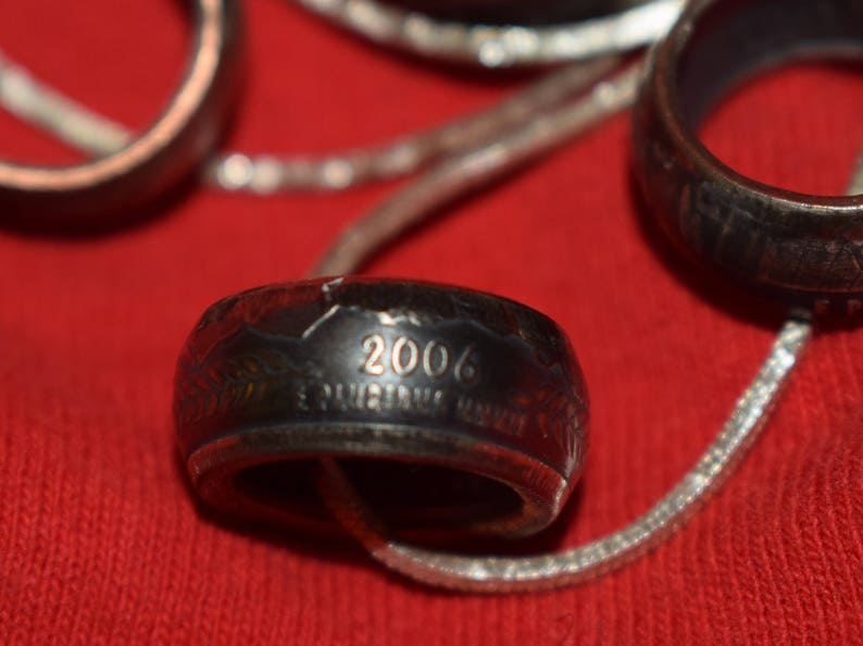 Quarter Coin Charms Personalized