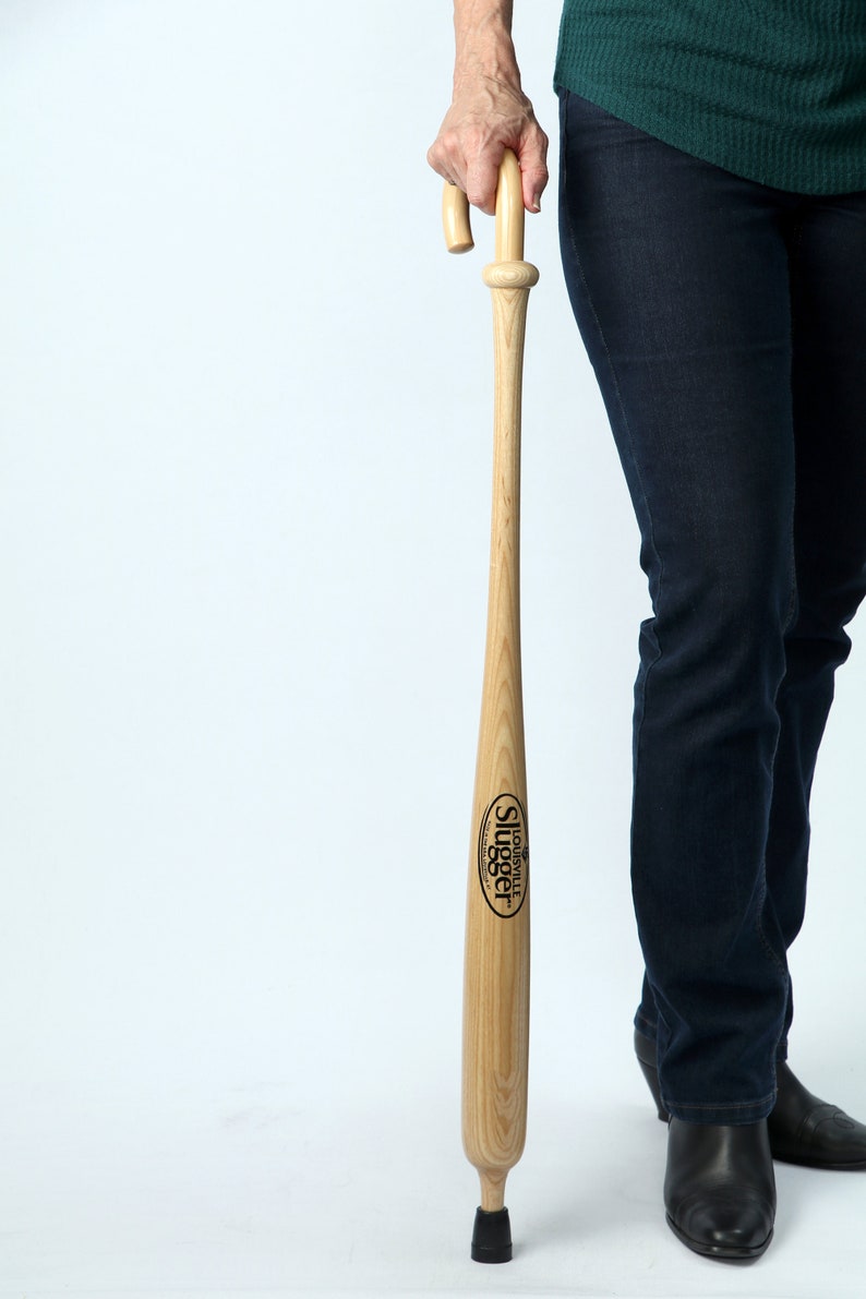 Baseball Bat Cane Louisville Slugger Bat Walking Cane Etsy