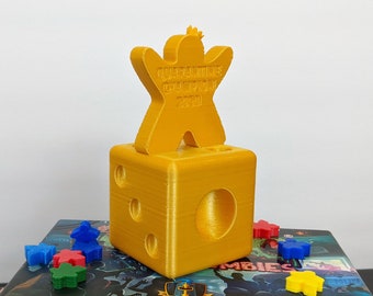 Personalized Meeple Trophy | Board Game Tournament Trophy