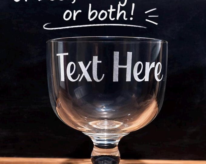 Personalized Beer Schooner Beergarita Michelada Glass 32 oz