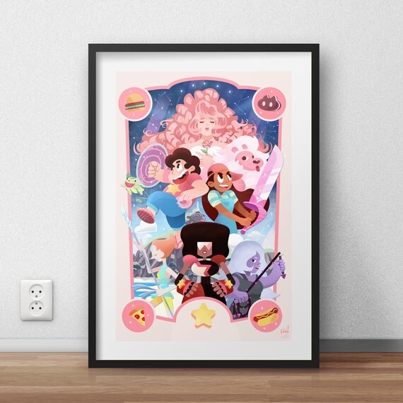 Steven Universe art print FANART 12 X 18 6 X 9