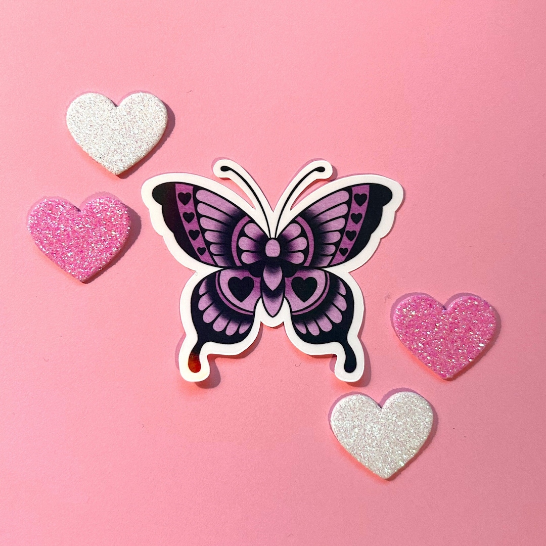 Butterfly Sticker - Etsy