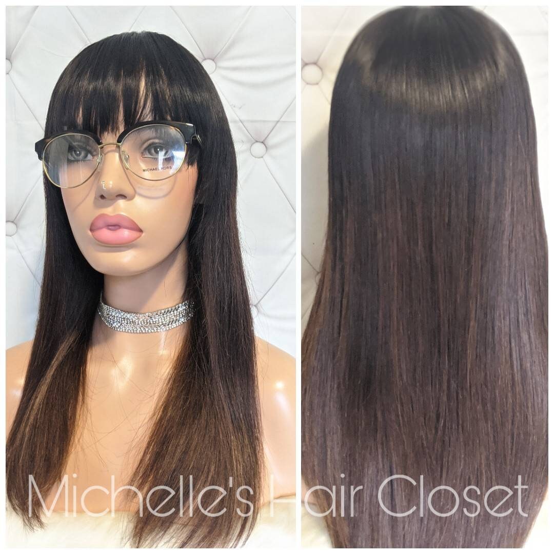 Indian Straight Ombre Brown  display picture 1