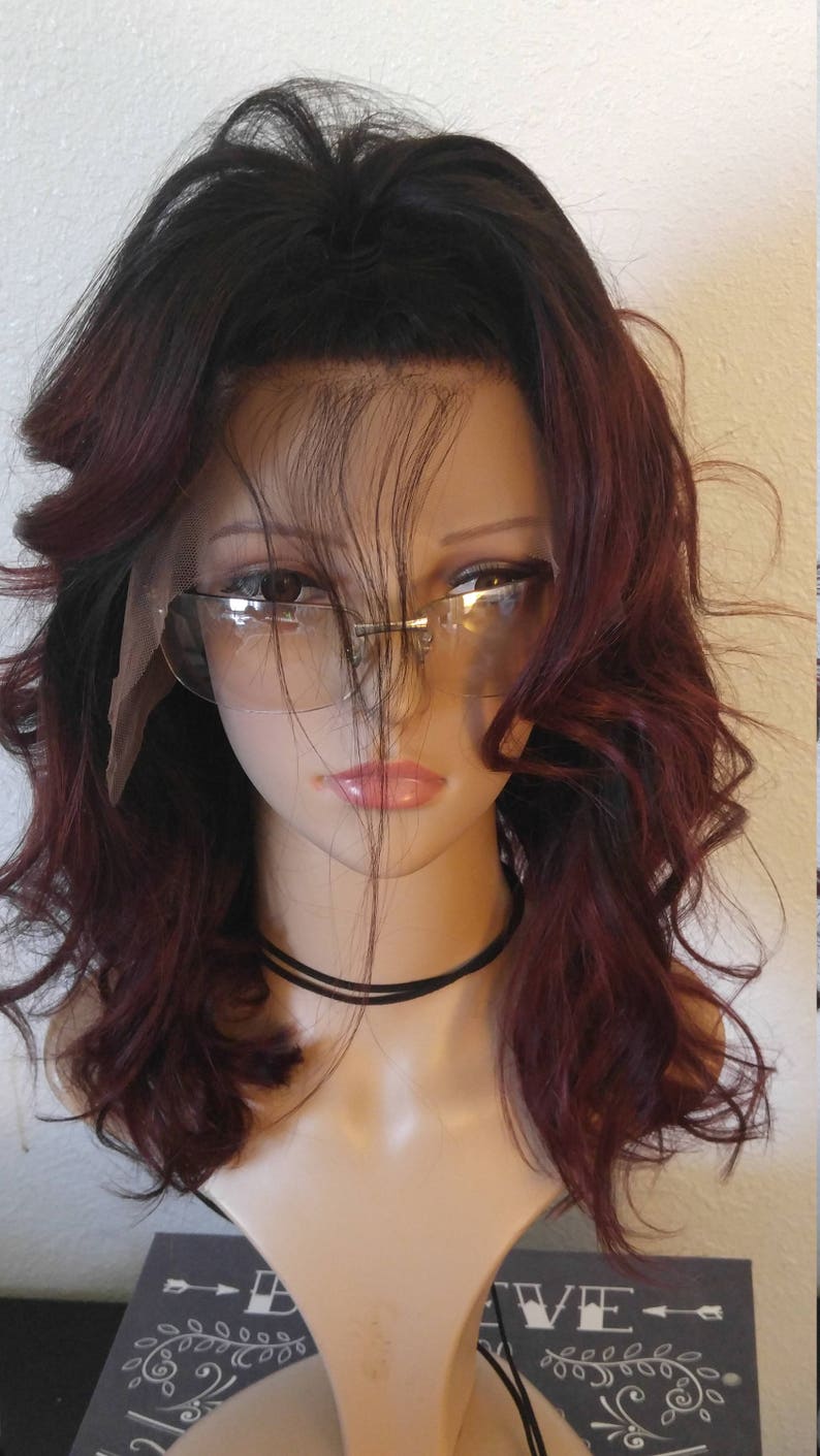 14 Glueless INVISIBLE HD Lace Front 100% Human Hair Wig Cinnamon Custom Cut & Color Pre-plucked for NATURAL Hairline image 6