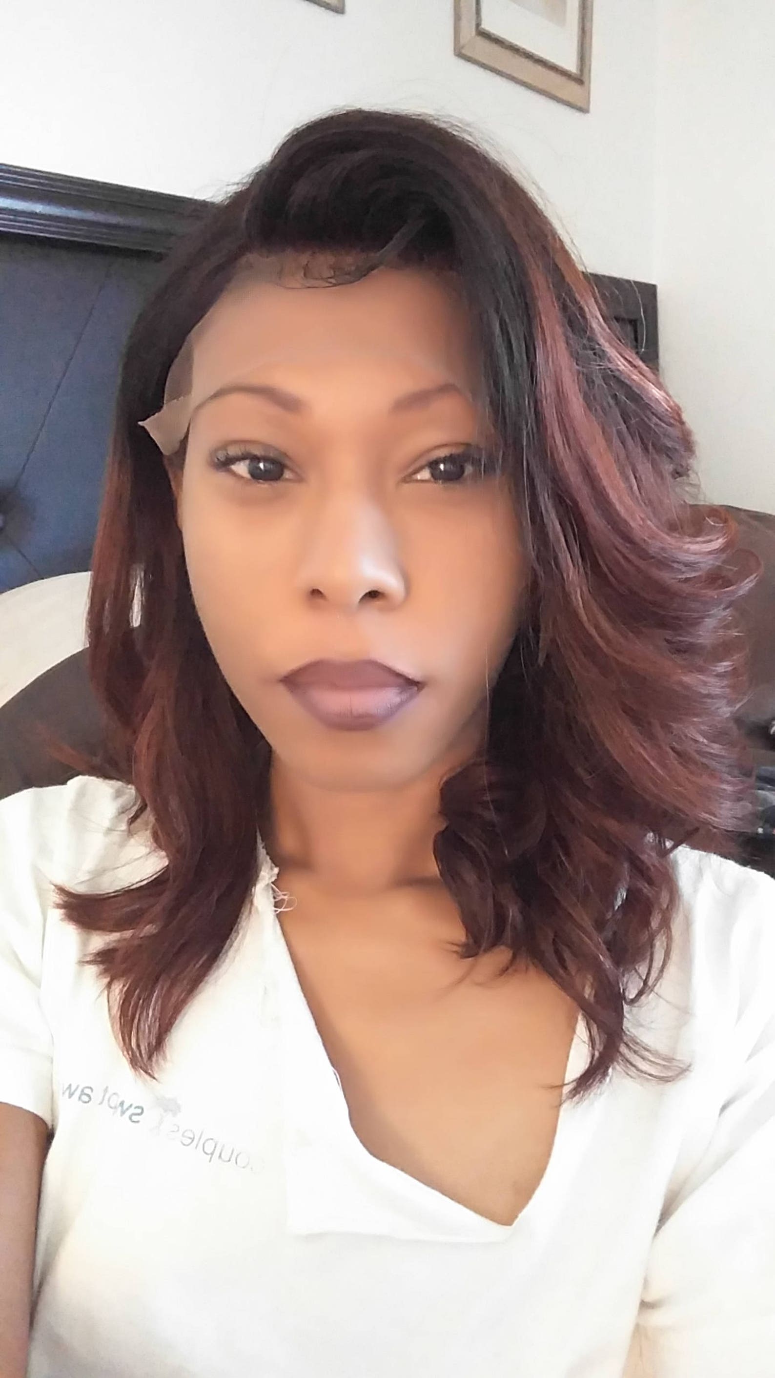 14 Glueless INVISIBLE Lace Front 100 Human Hair Wig Etsy
