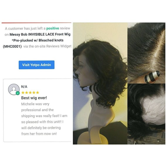 100 Indian Human Hair Messy Bob Premium Quality Etsy