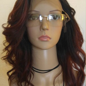 14 Glueless INVISIBLE HD Lace Front 100% Human Hair Wig Cinnamon Custom Cut & Color Pre-plucked for NATURAL Hairline image 4