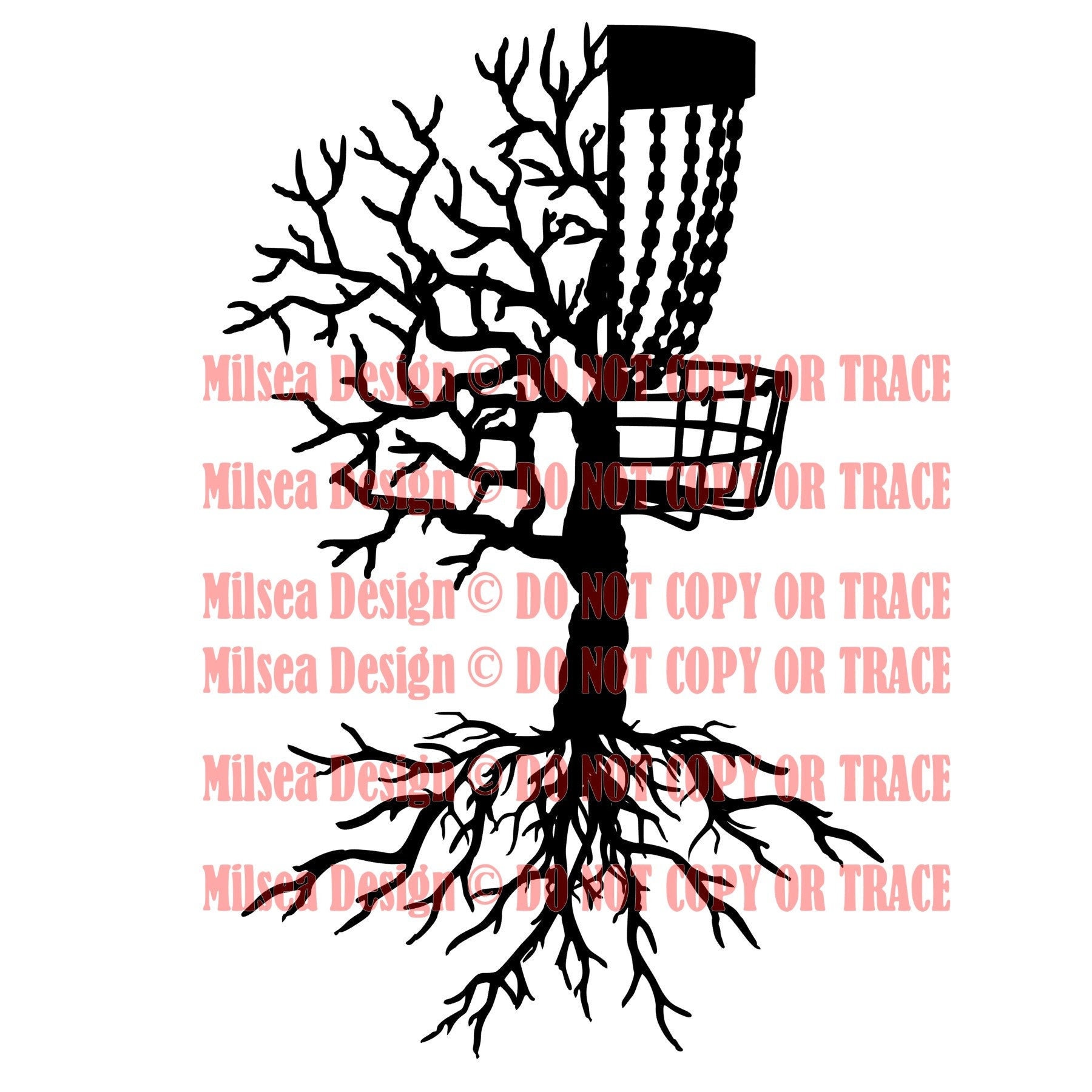 Disc Golf Roots Disc Tree Branches Disc Golf Disc Golf SVG Etsy