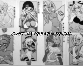 Custom Peeker Decal