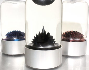 SPIKE Ferrofluid Magnetic Display in Black, Red, Blue or Gold